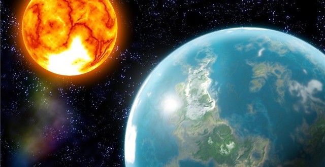 А если бы Земля не вращалась вокруг своей оси и Солнца?